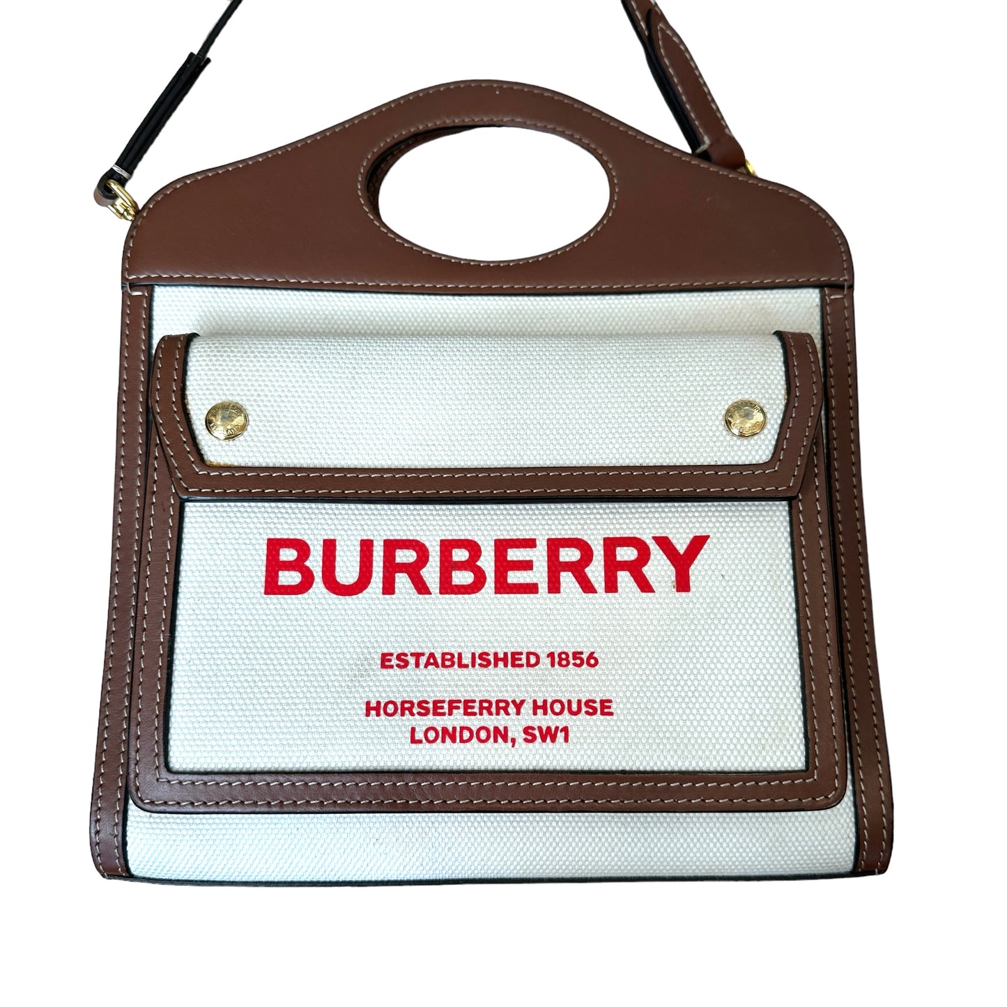 Logo Brown & Beige Bag