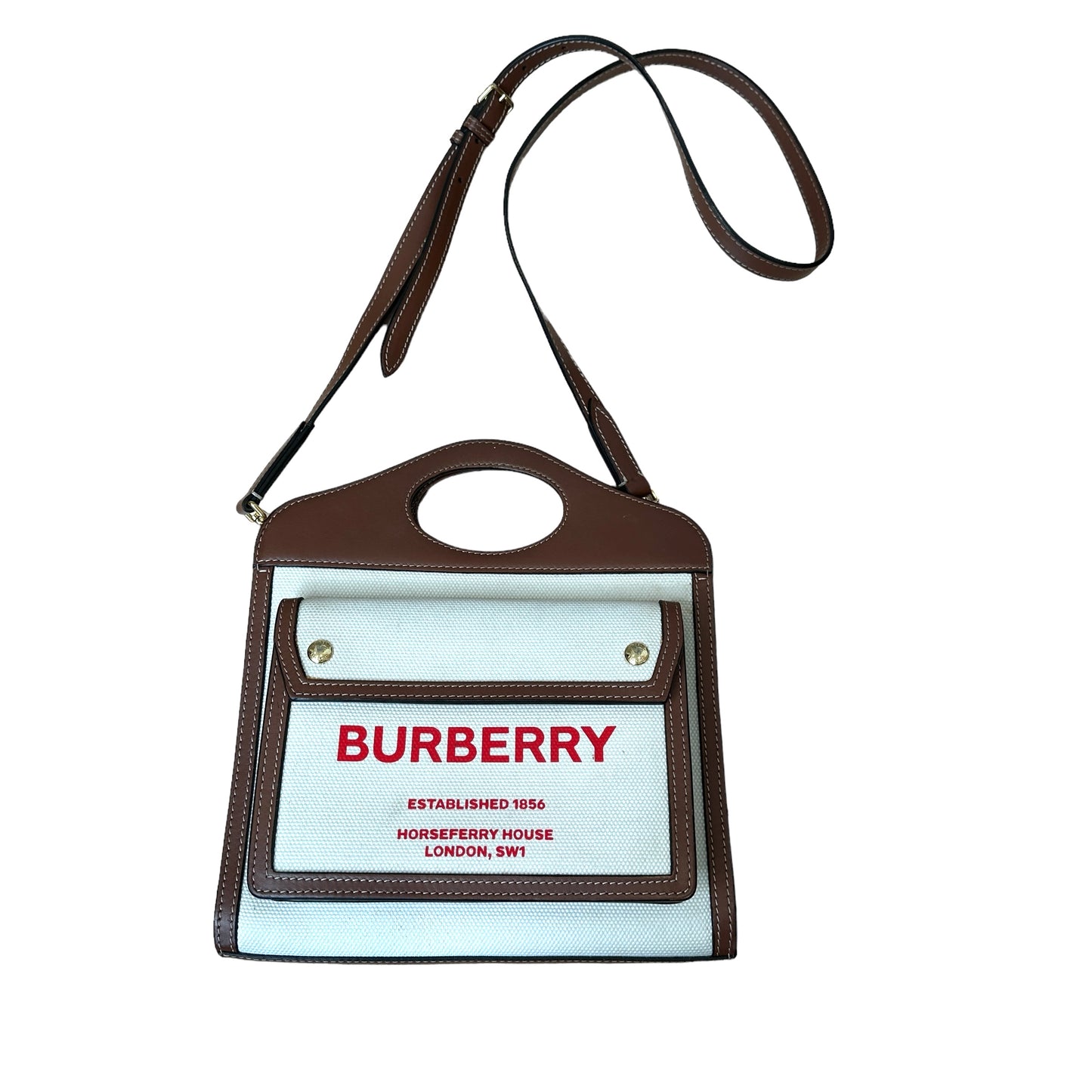 Logo Brown & Beige Bag