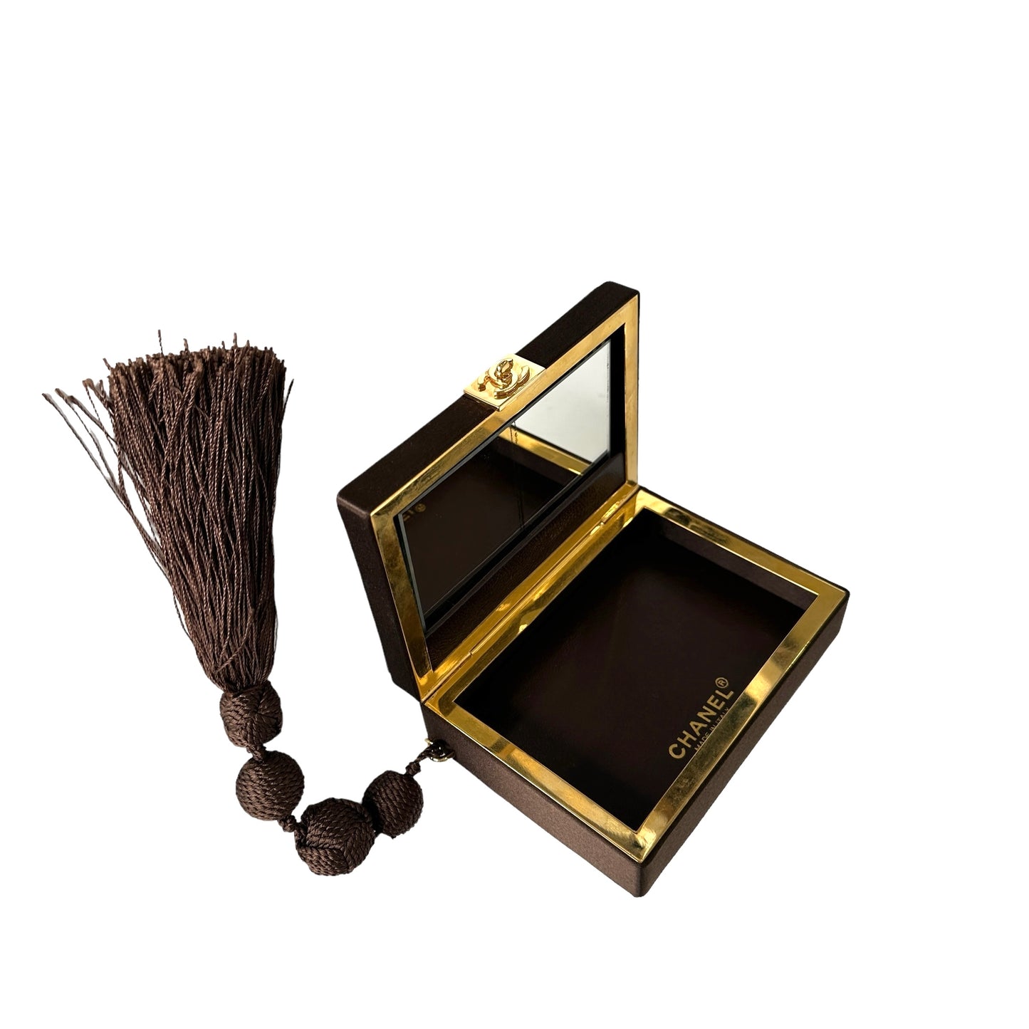 Vintage Mirror Box Clutch