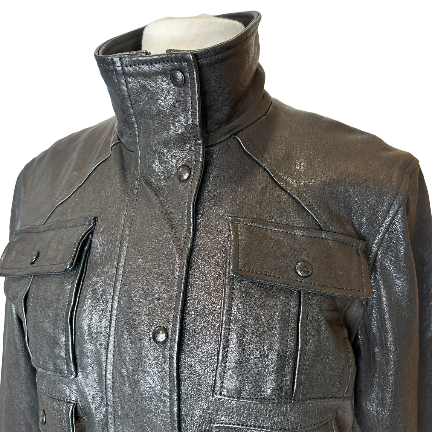 Vintage Leather Jacket - S/M.