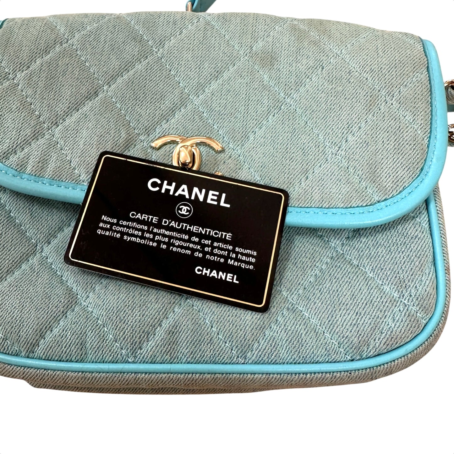 Chanel Denim Crossbody Bag
