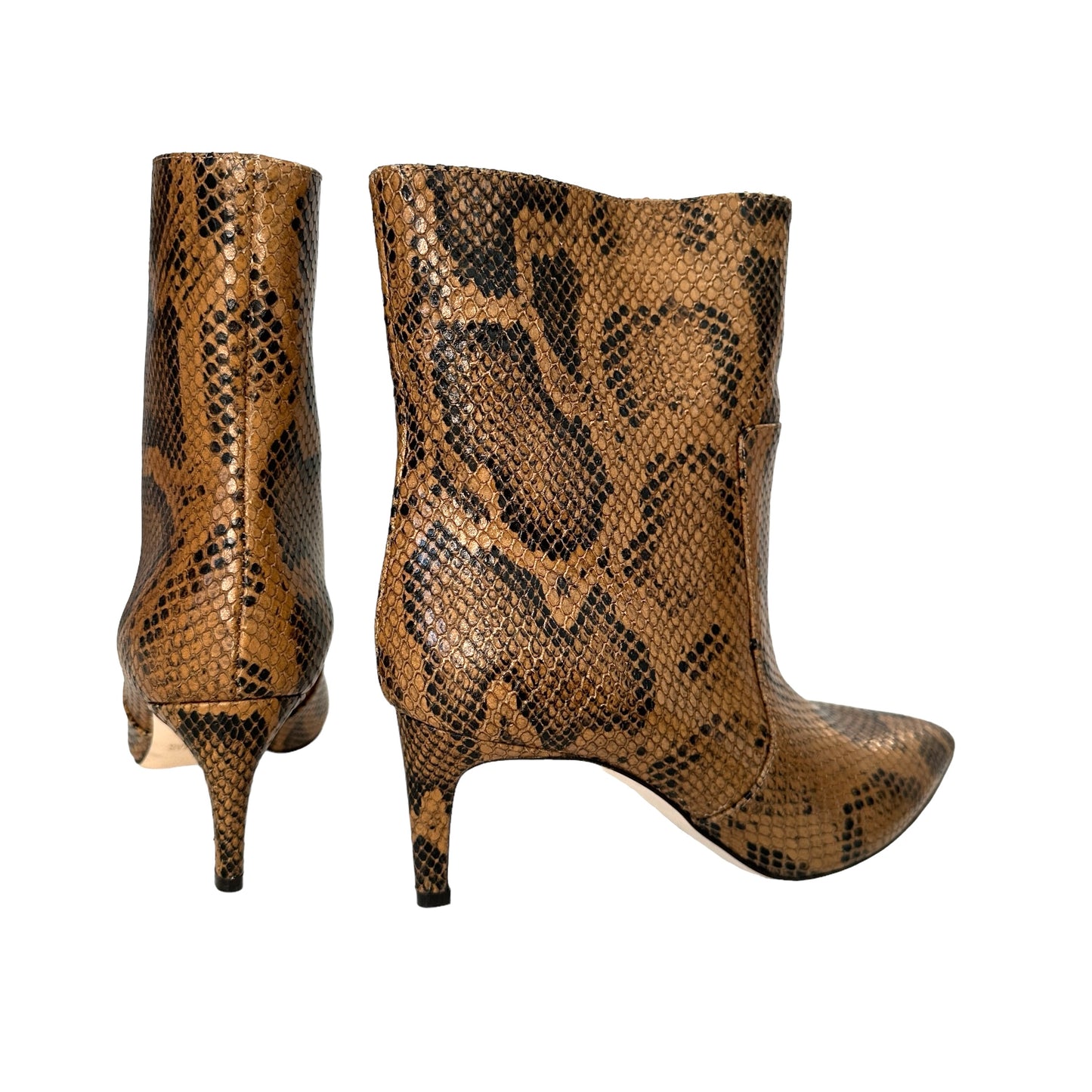 Python Brown Boots - 7.5