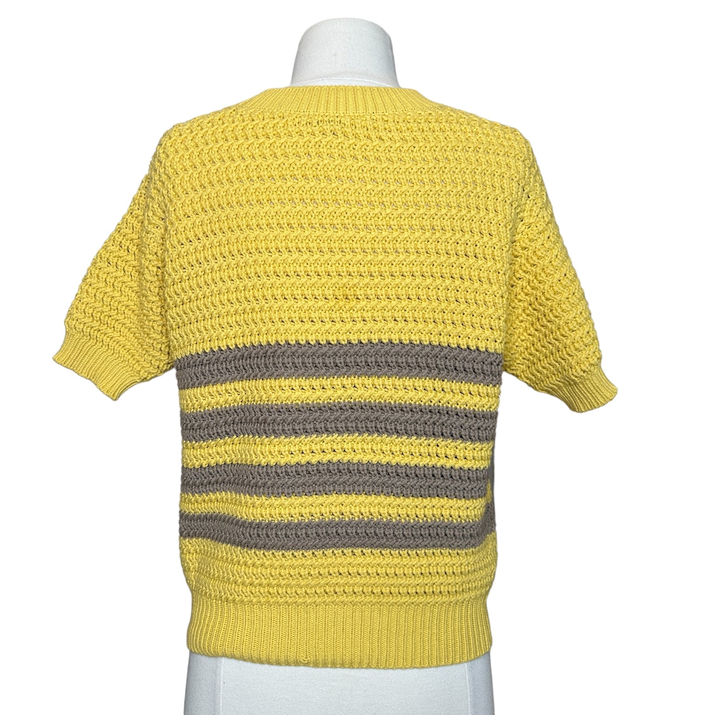 Yellow Knit Top - S