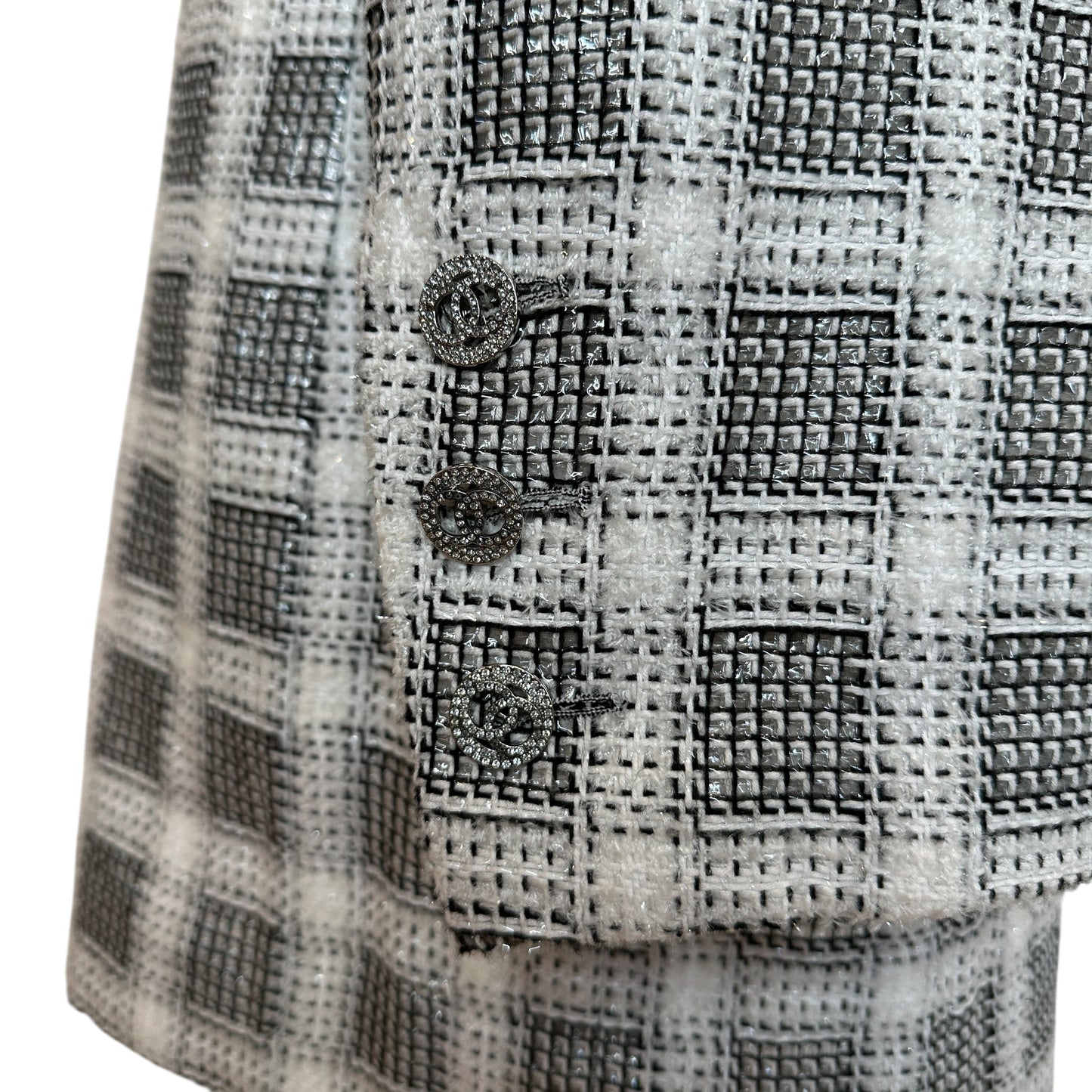Tweed & Crystal Blazer - L/XL