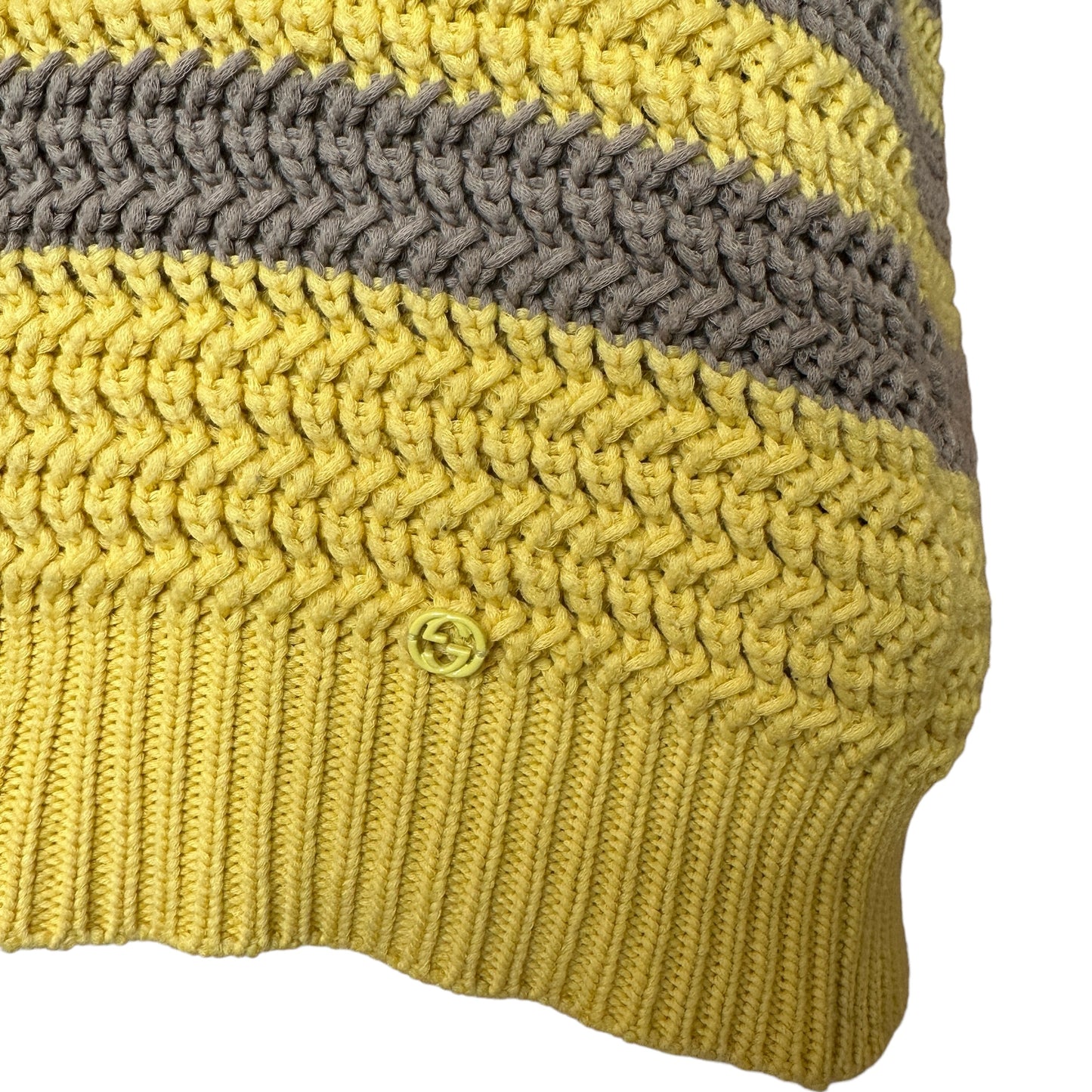 Yellow Knit Top - S