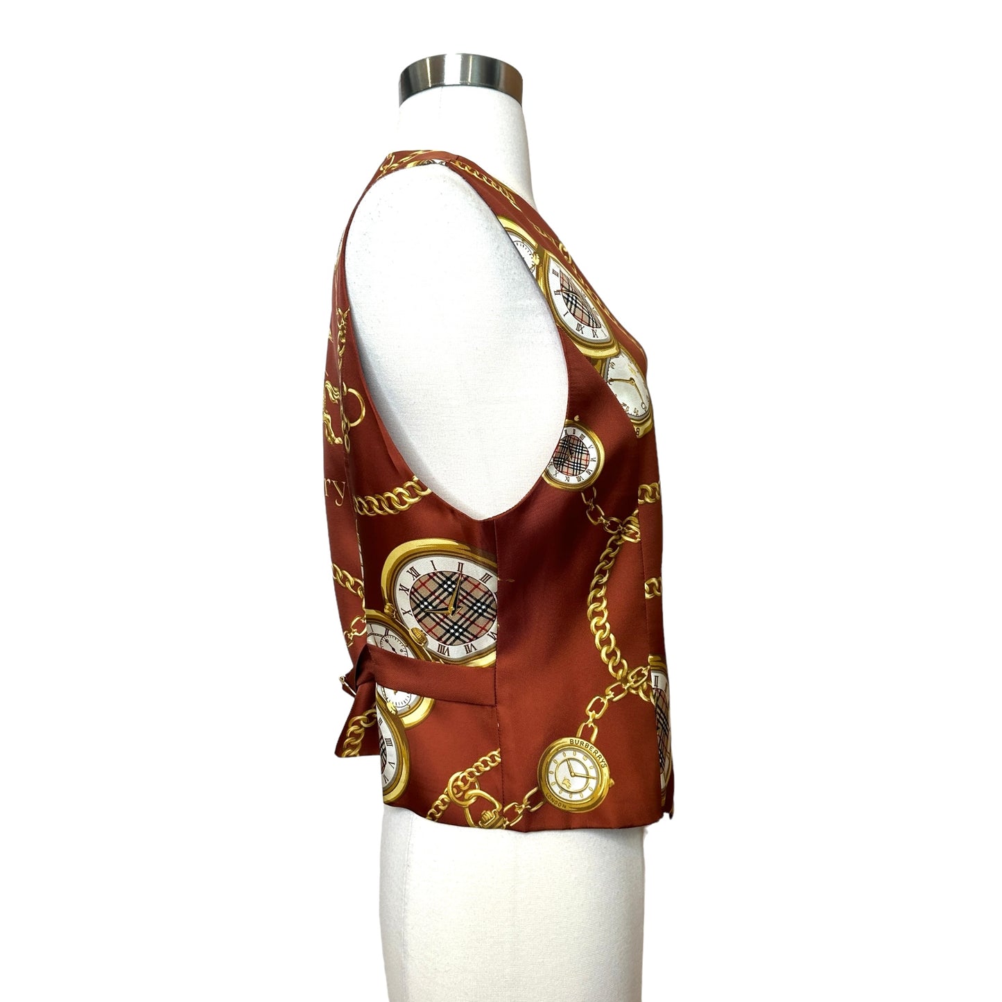 Vintage Silk Vest - M