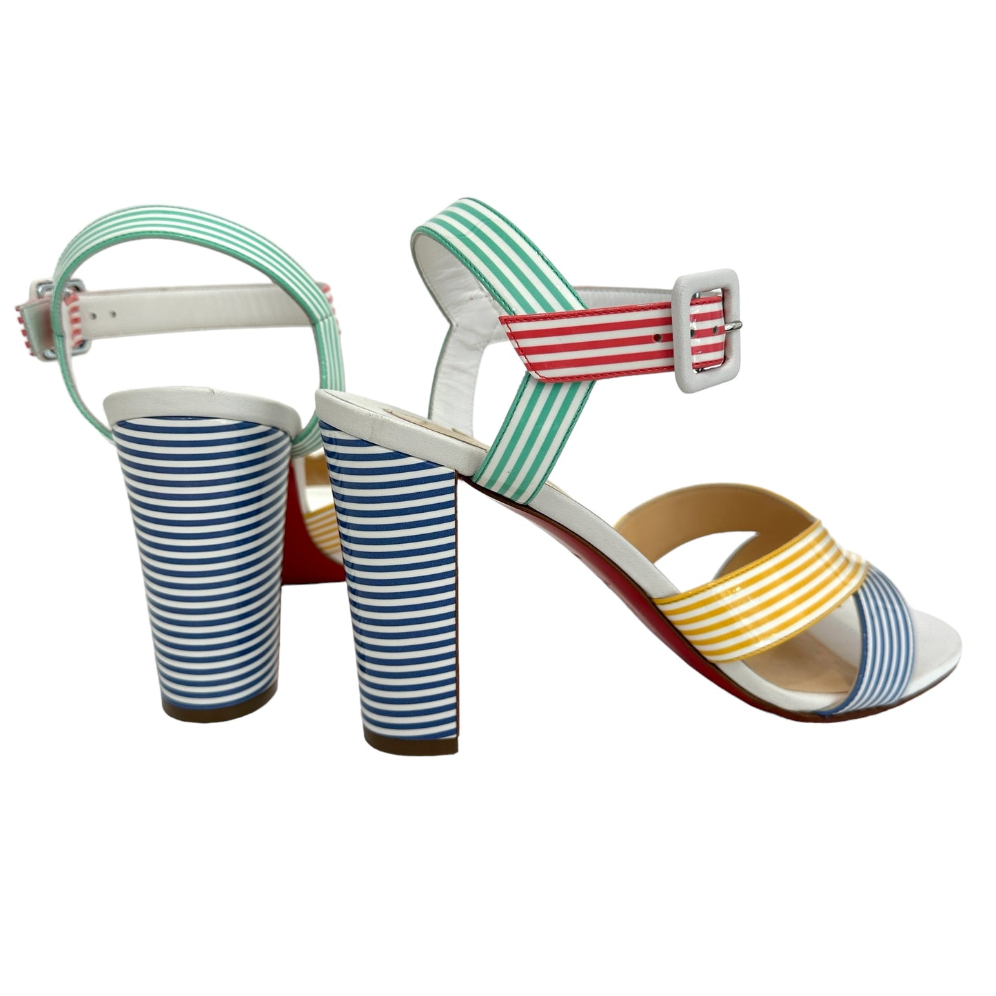 Patent Leather Sandals - 11