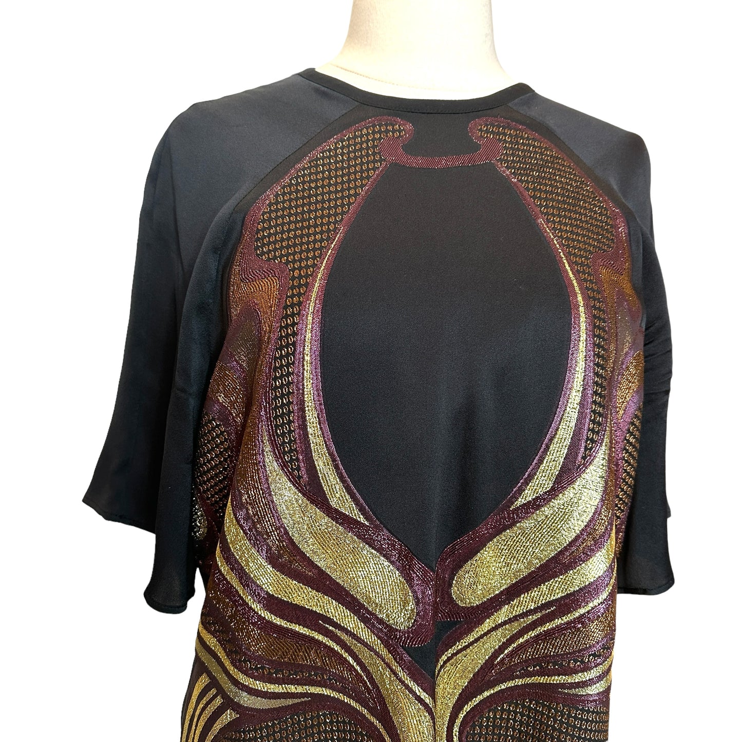 Metallic Shift Dress - M