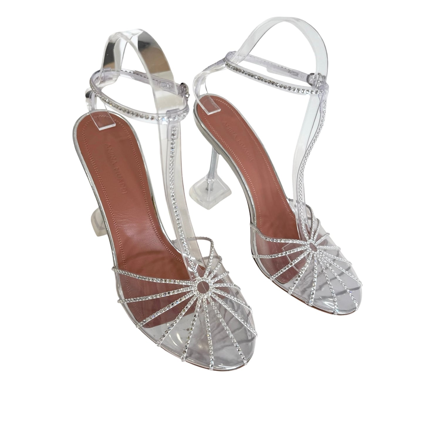 Clear Plexi & Crystal Heels - 8
