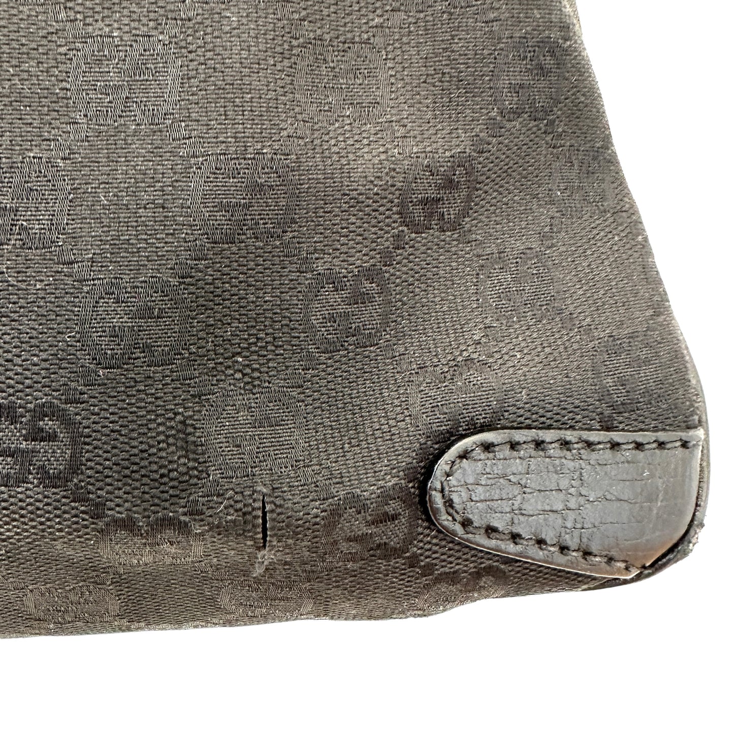 Vintage Black Monogram Bag