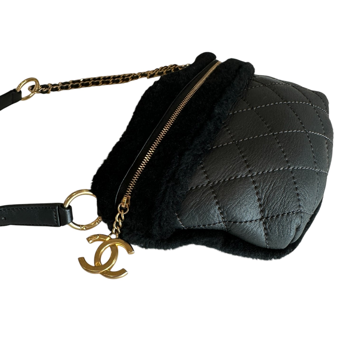 Shearling Bum Bag