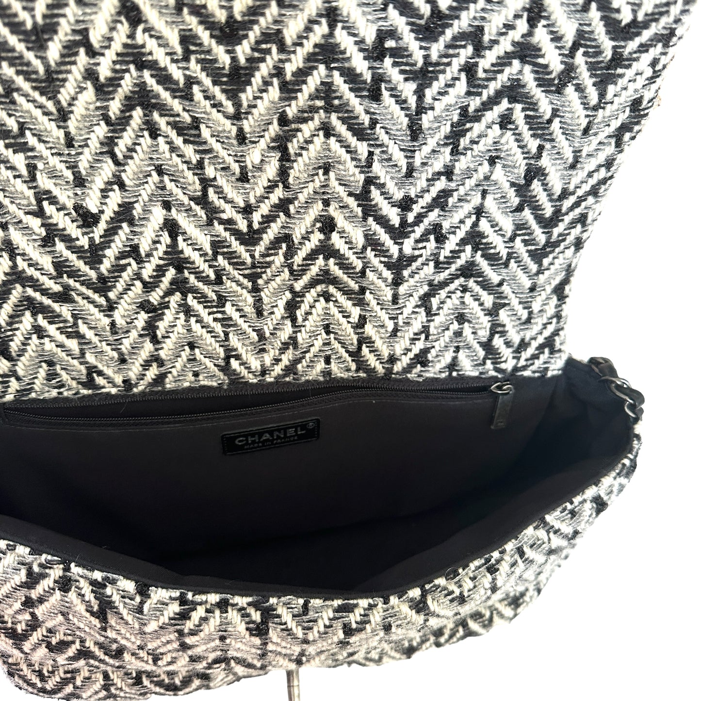 Large Tweed Single Bag