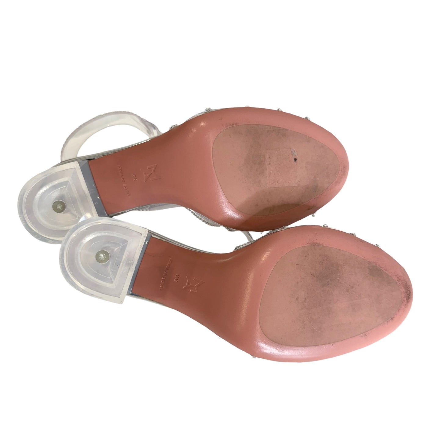 Clear Plexi & Crystal Heels - 8