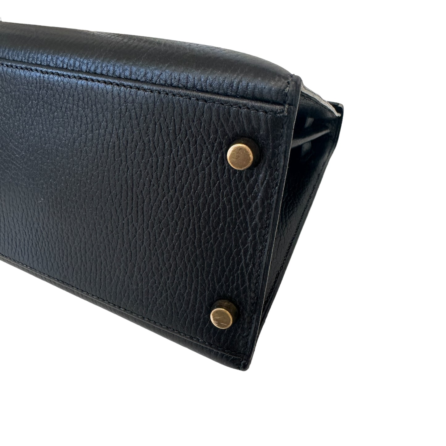 Vintage Black Kelly Bag