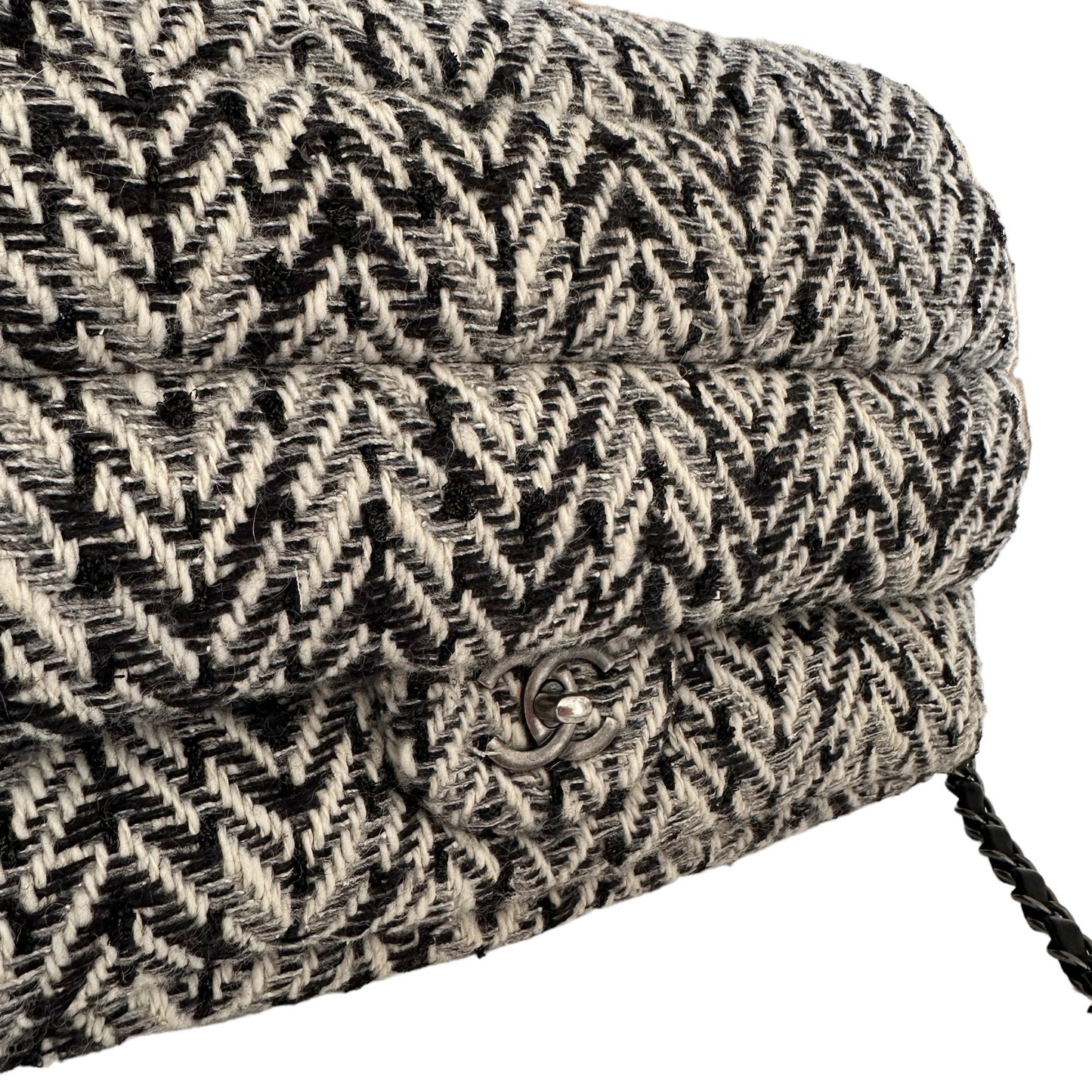 Large Tweed Single Bag