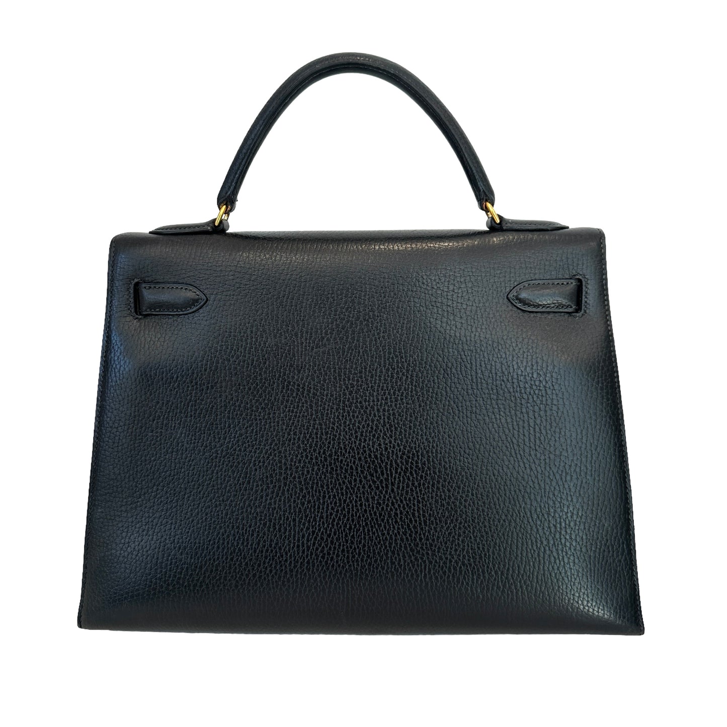 Vintage Black Kelly Bag