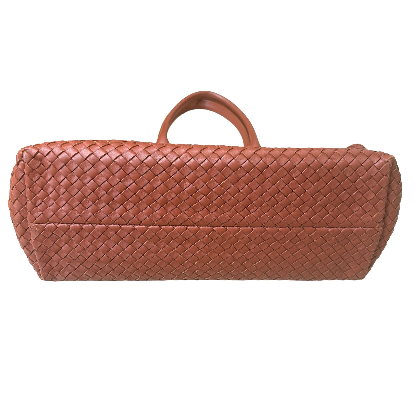 Brown Intrecciato Tote