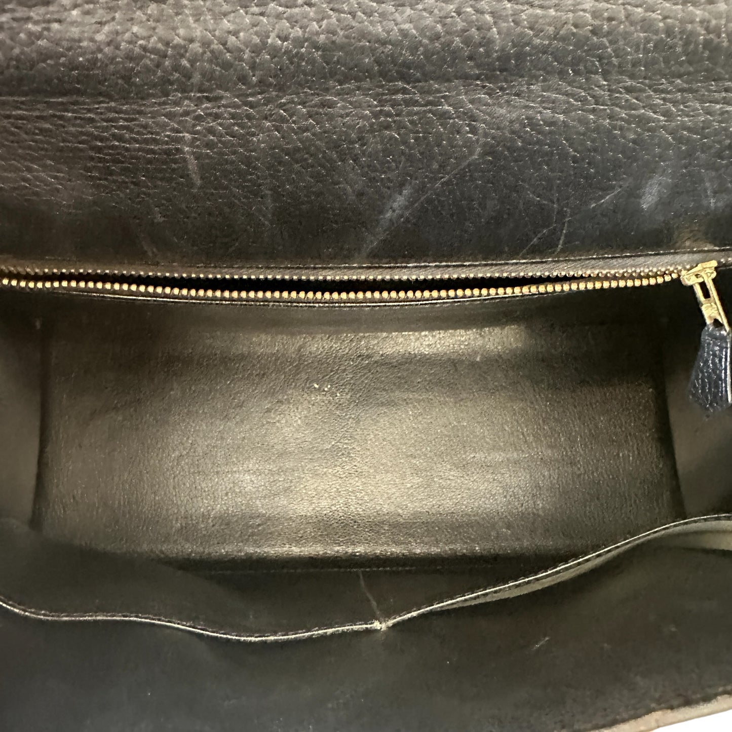 Vintage Black Kelly Bag