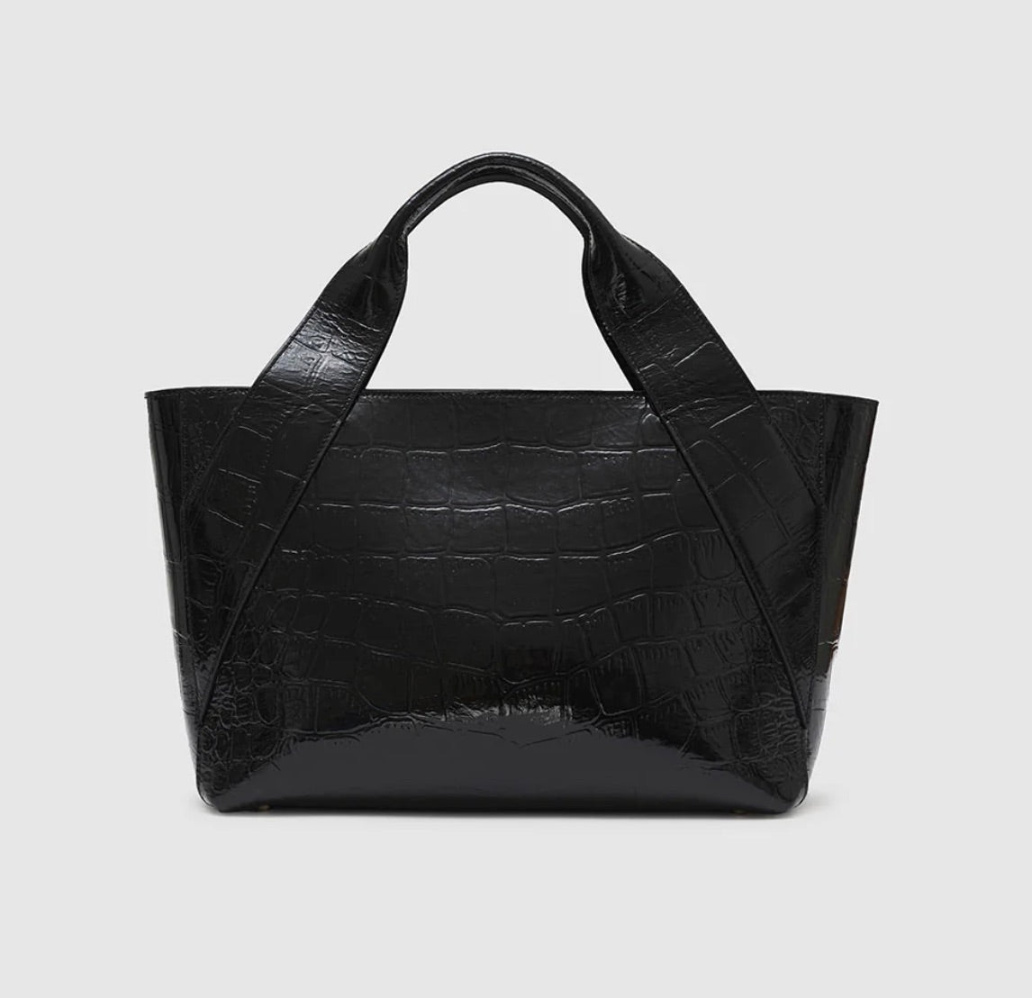 Croc Embossed Tote