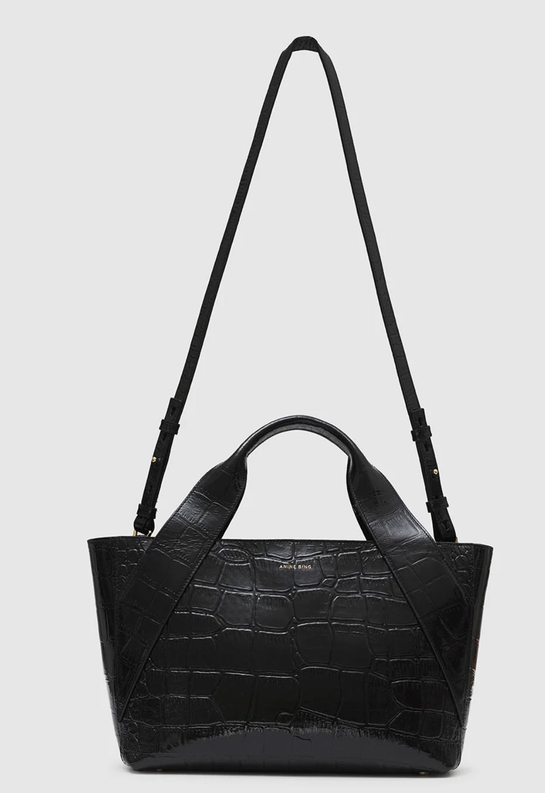 Croc Embossed Tote