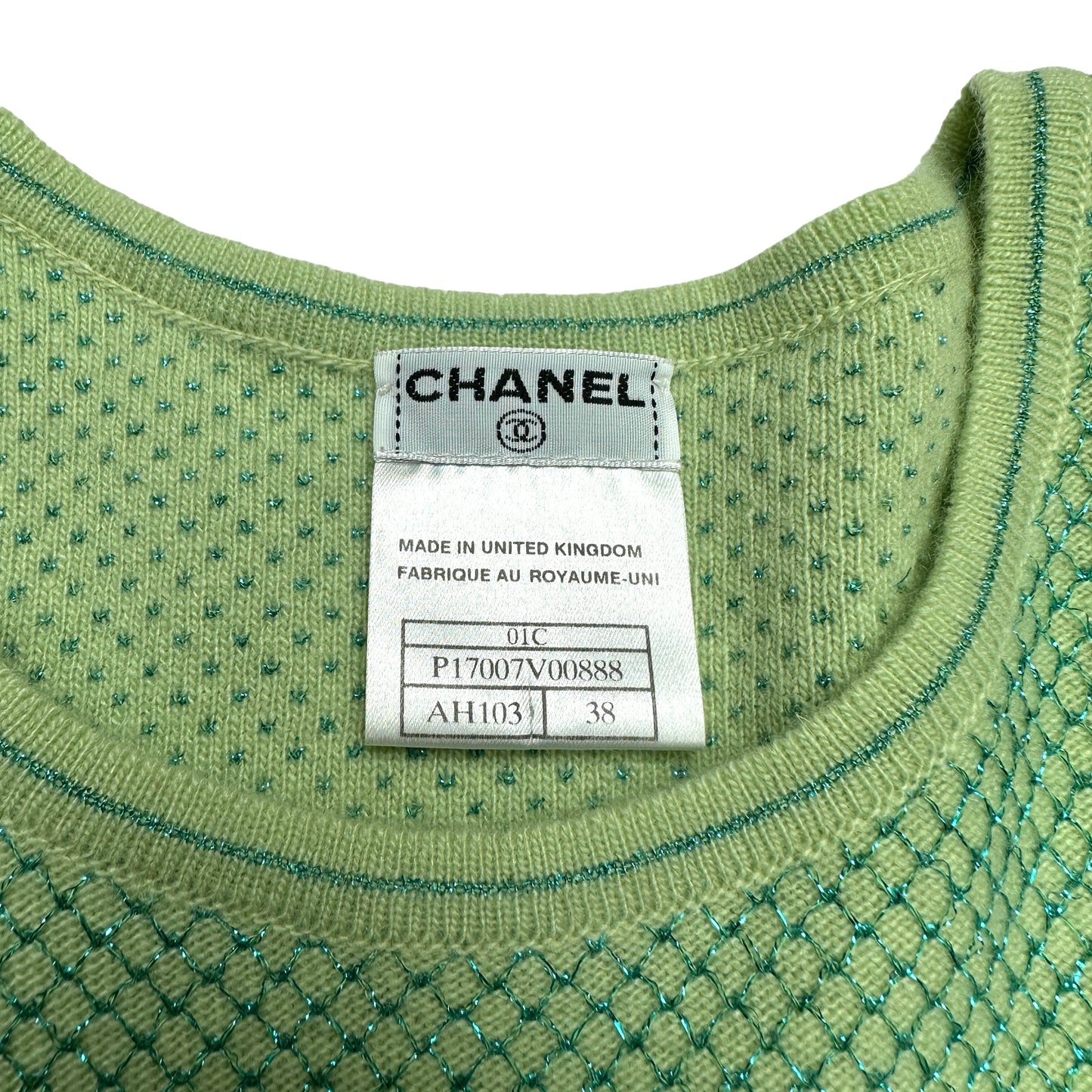 Green Vintage Top