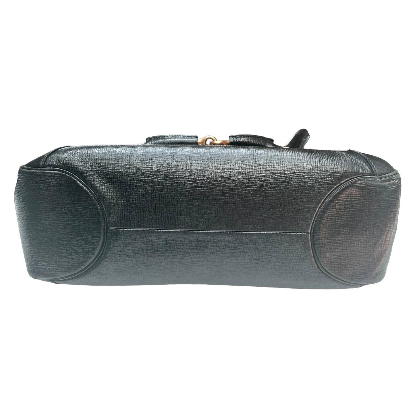 Large Black Leather Bag