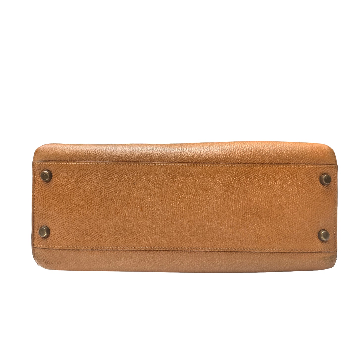 Vintage Kelly Sport Gold Leather Bag