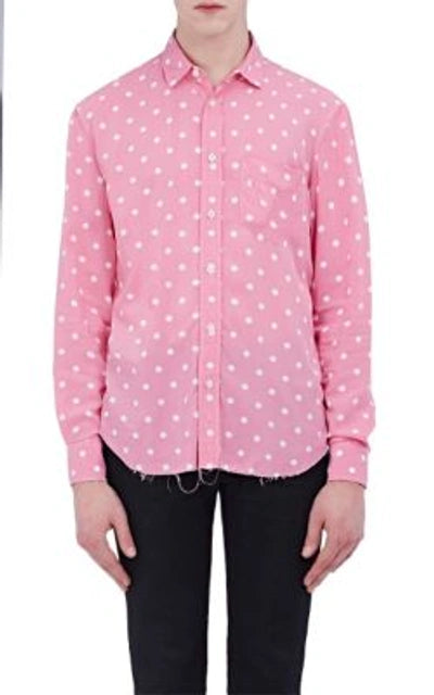 Pink Polka Dot Shirt - L