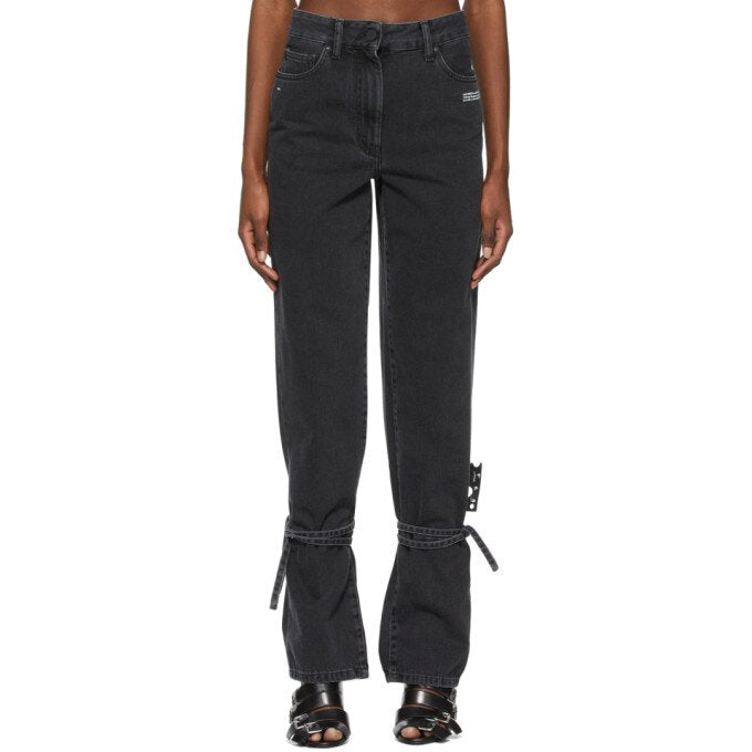 Off-White Grey Jeans - 25