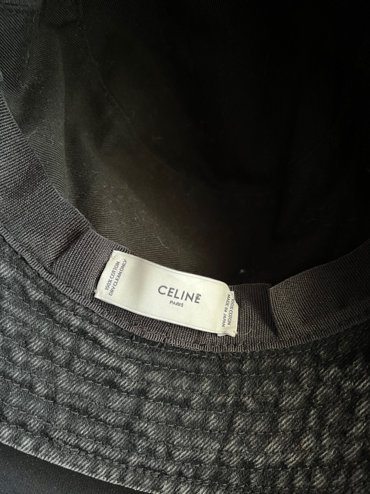 Denim Bucket Hat - S