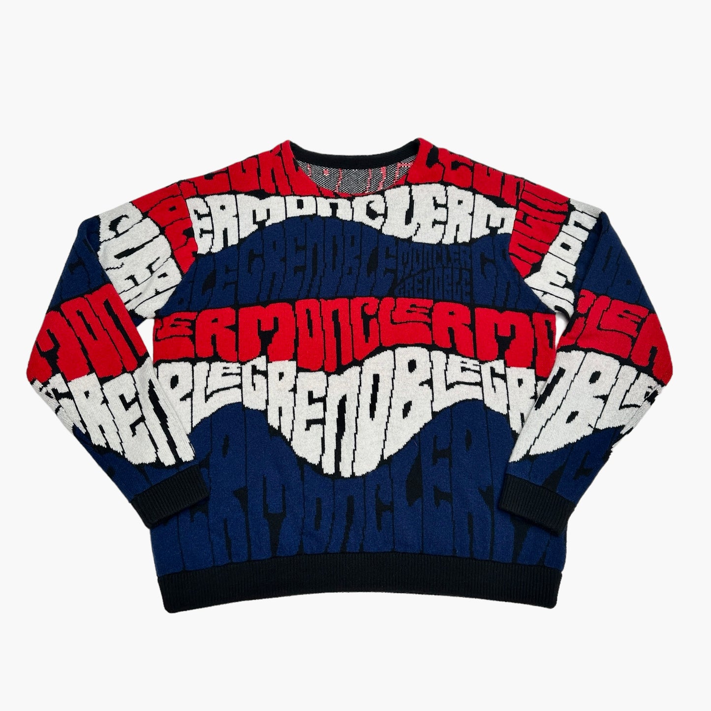 Logo Print Sweater - M