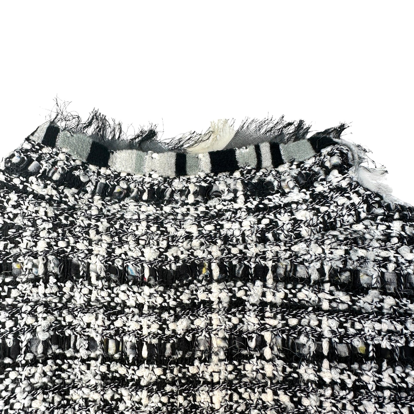 Black & White Tweed Blazer - M