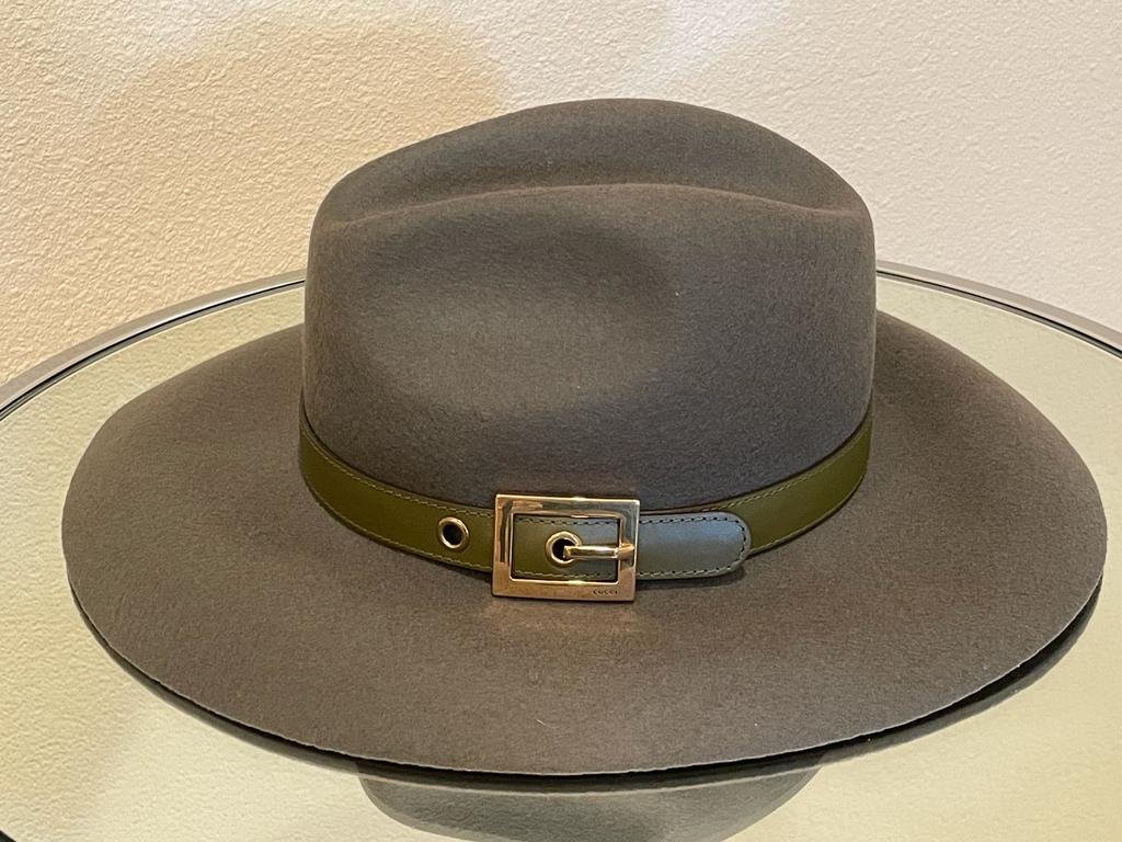 Kaki Felt Hat