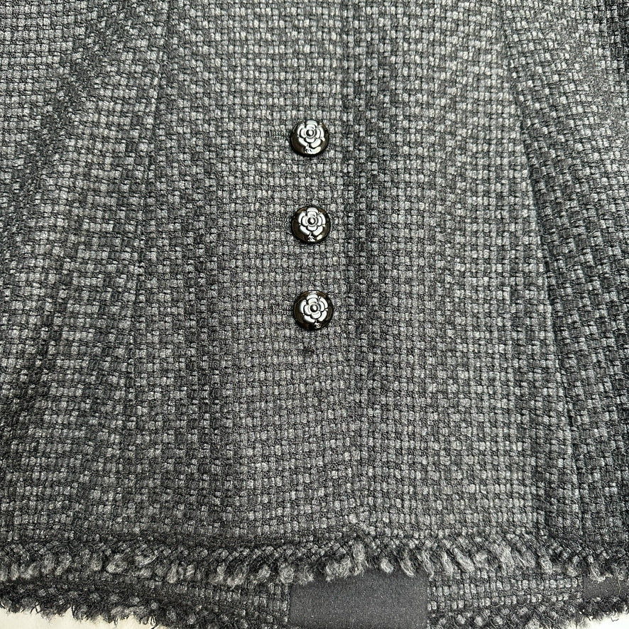 Black Tweed Blazer - M
