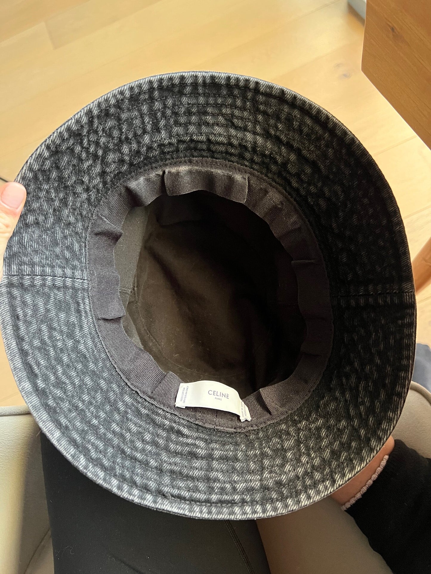 Denim Bucket Hat - S