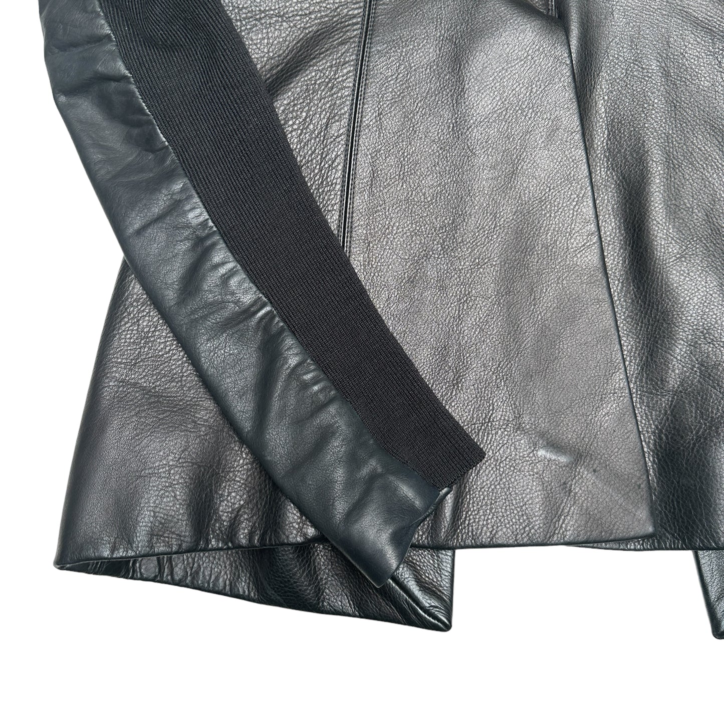 Black Leather Jacket - S