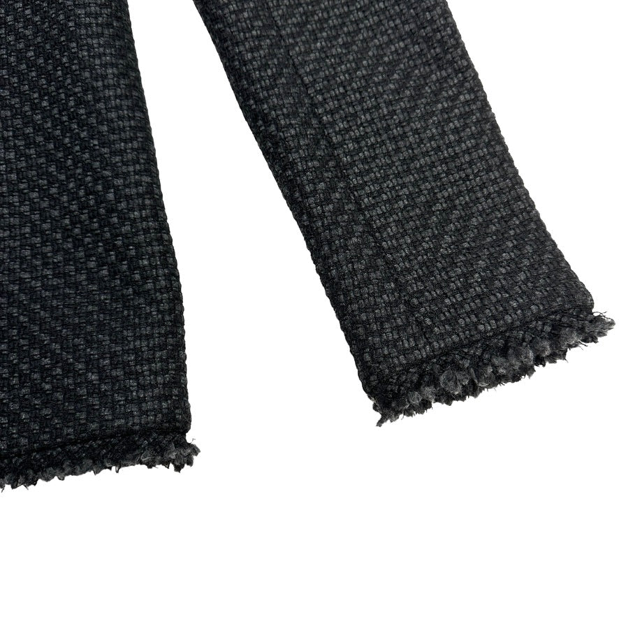 Black Tweed Blazer - M