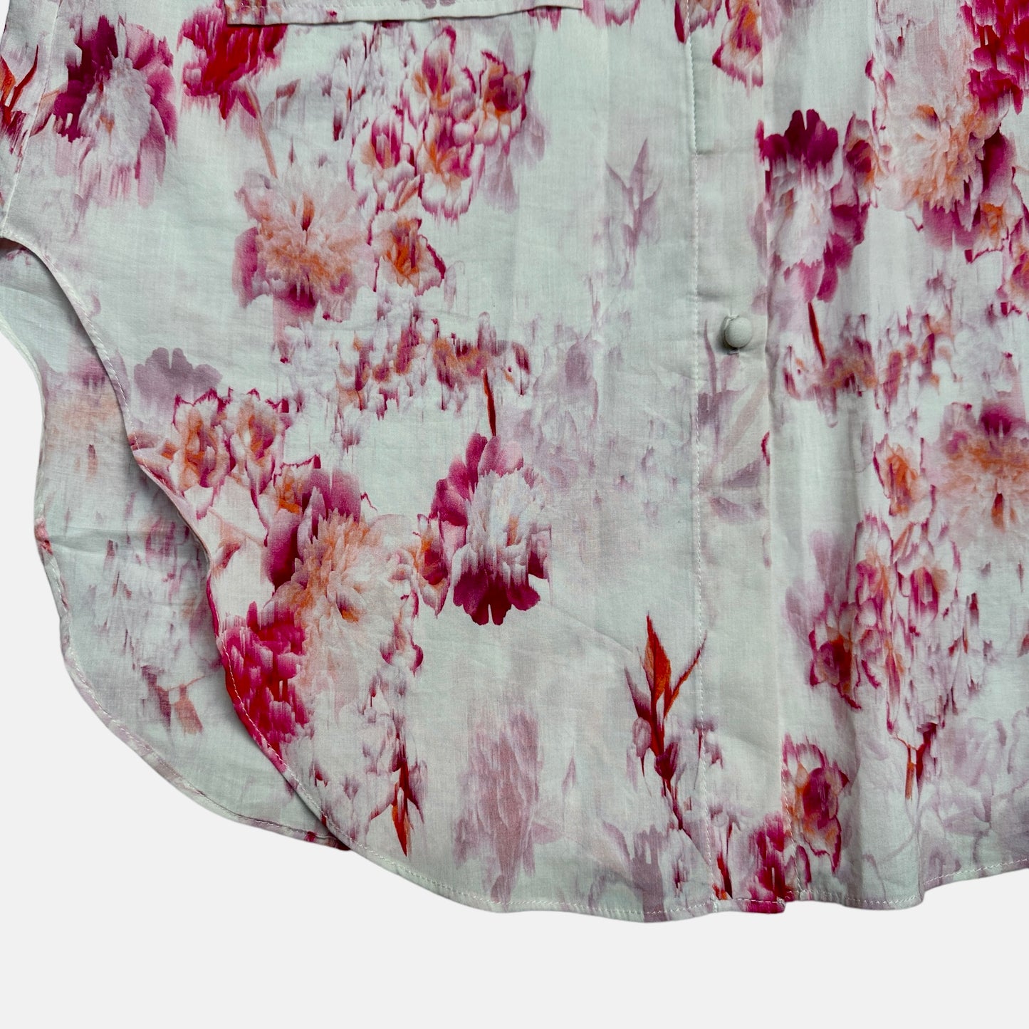 Flower Print Shirt - S