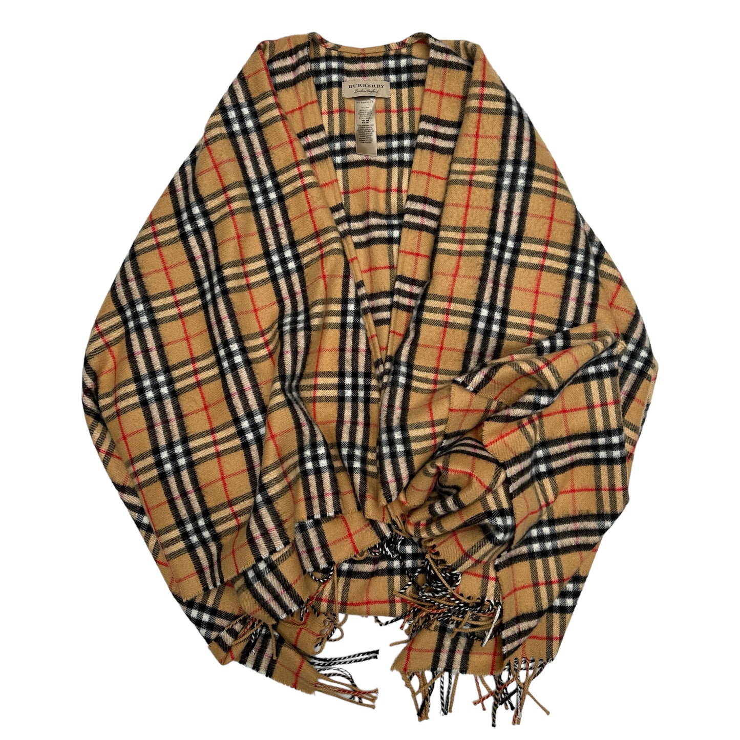 Checkers Cashmere Shawl