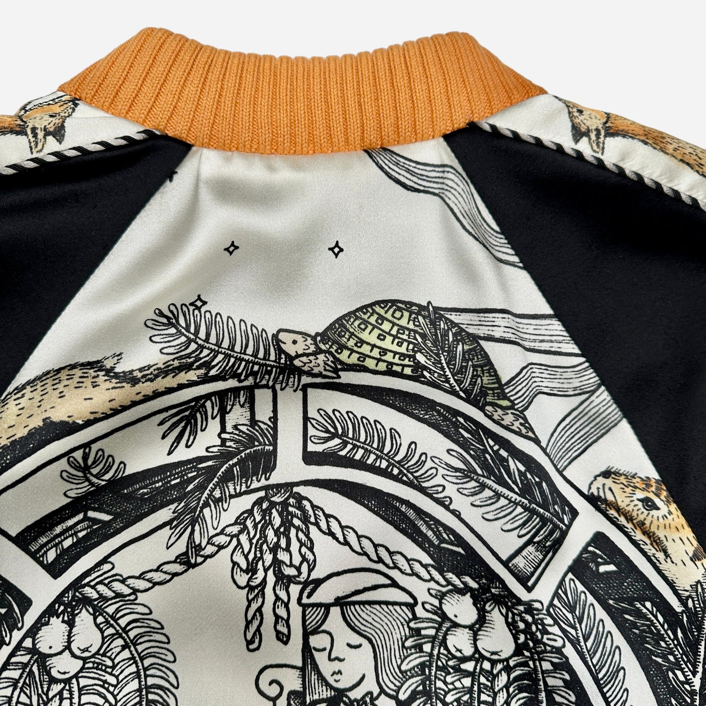 Silk Bomber Jacket - S
