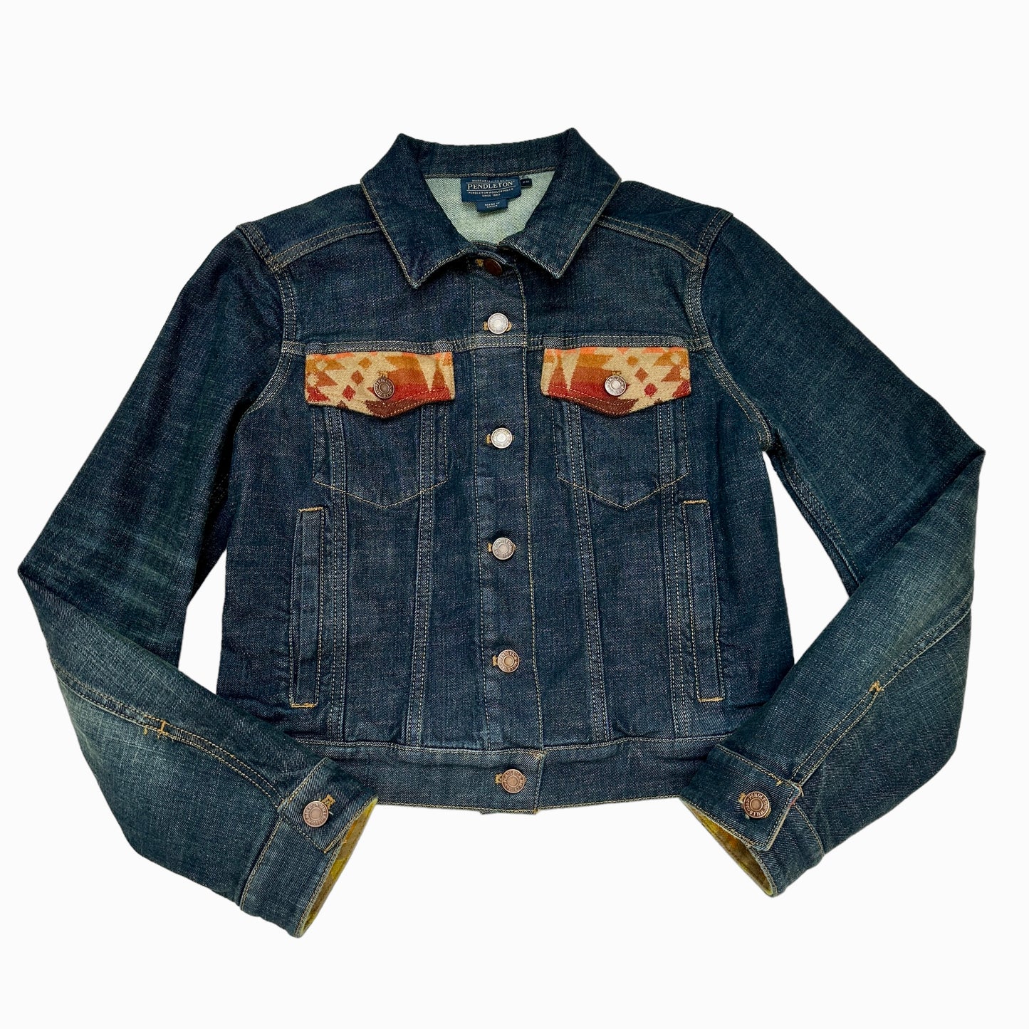 Dark Wash Denim Jacket - XS