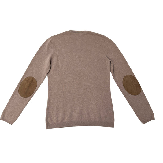 Beige Cashmere Sweater - L