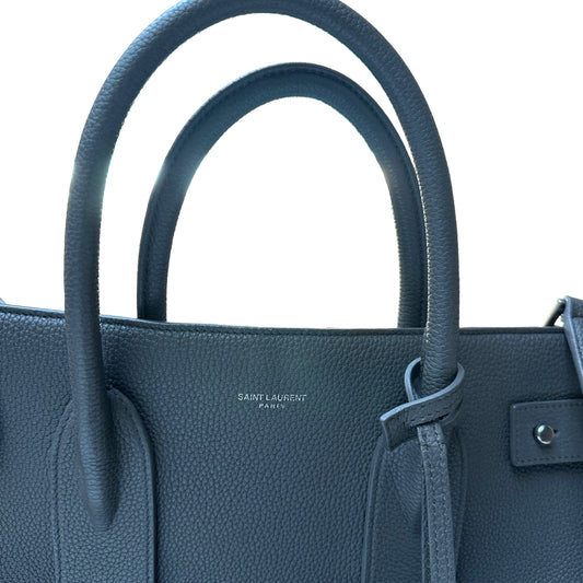 Large Sac De Jour in Grey Leather