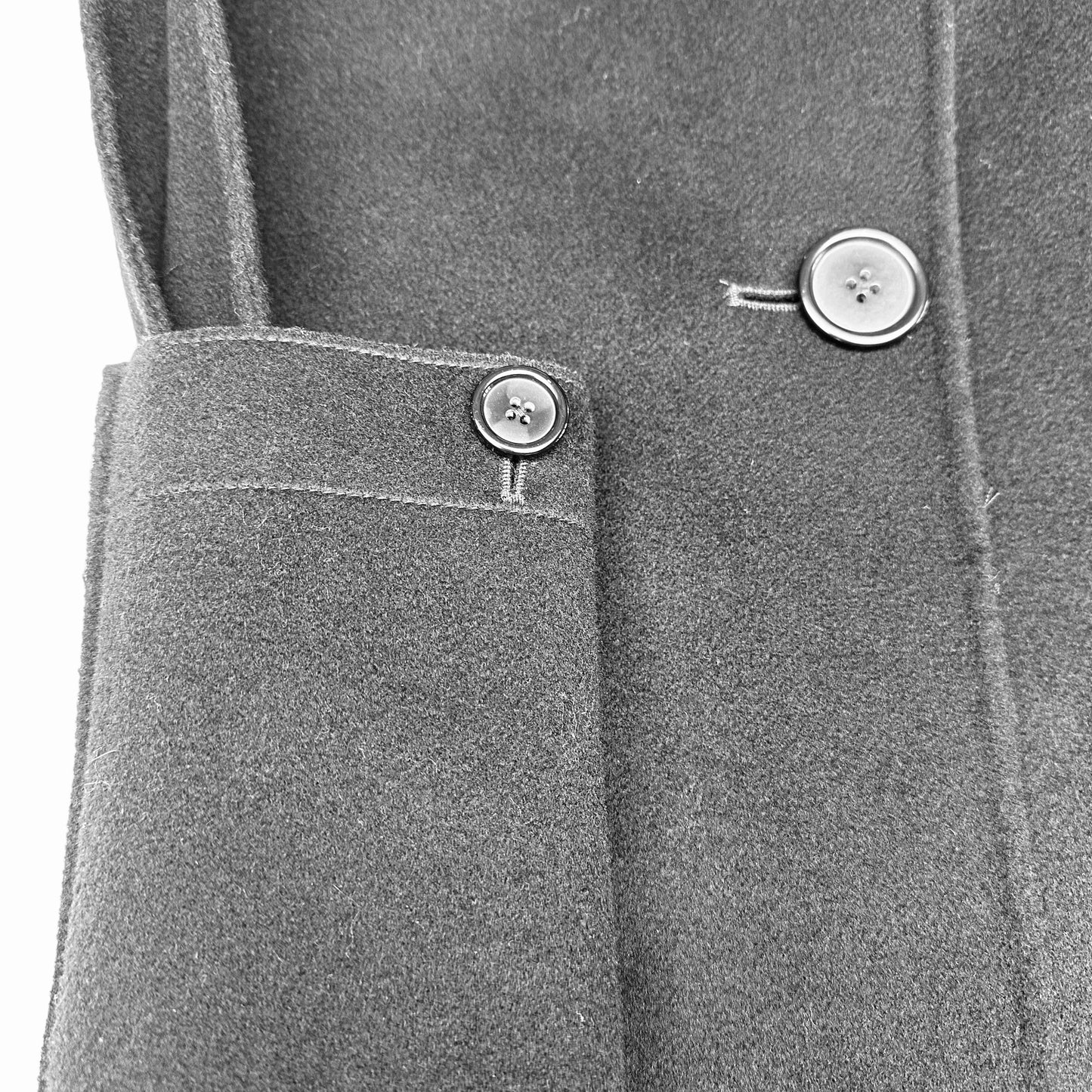 Black Long Vest - OS