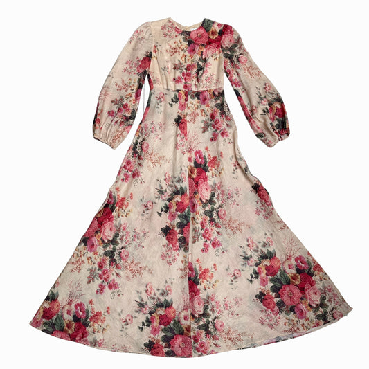 Long Floral Dress - 0