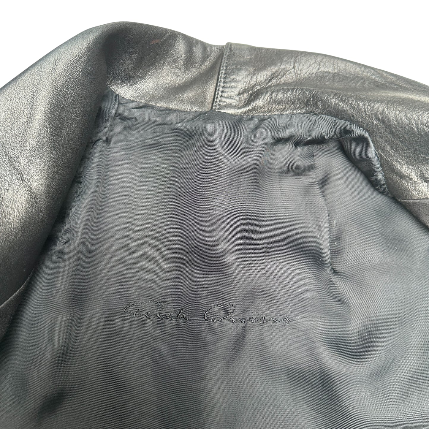 Black Leather Jacket - S
