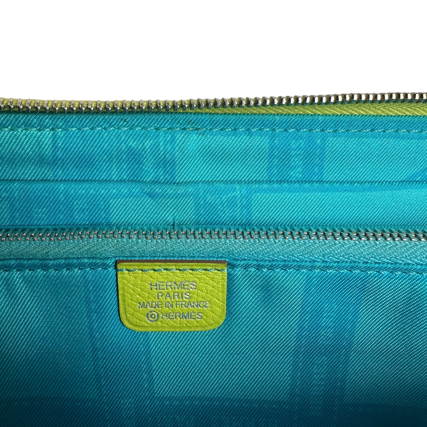 Lime Silk-In Classic Wallet