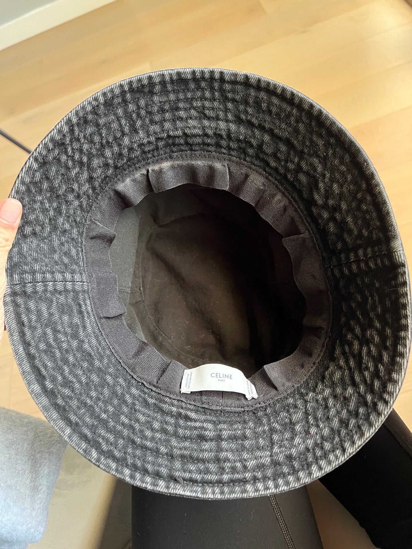 Denim Bucket Hat - S