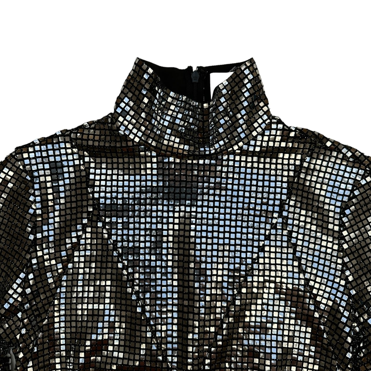 Silver Mosaic Top - XS