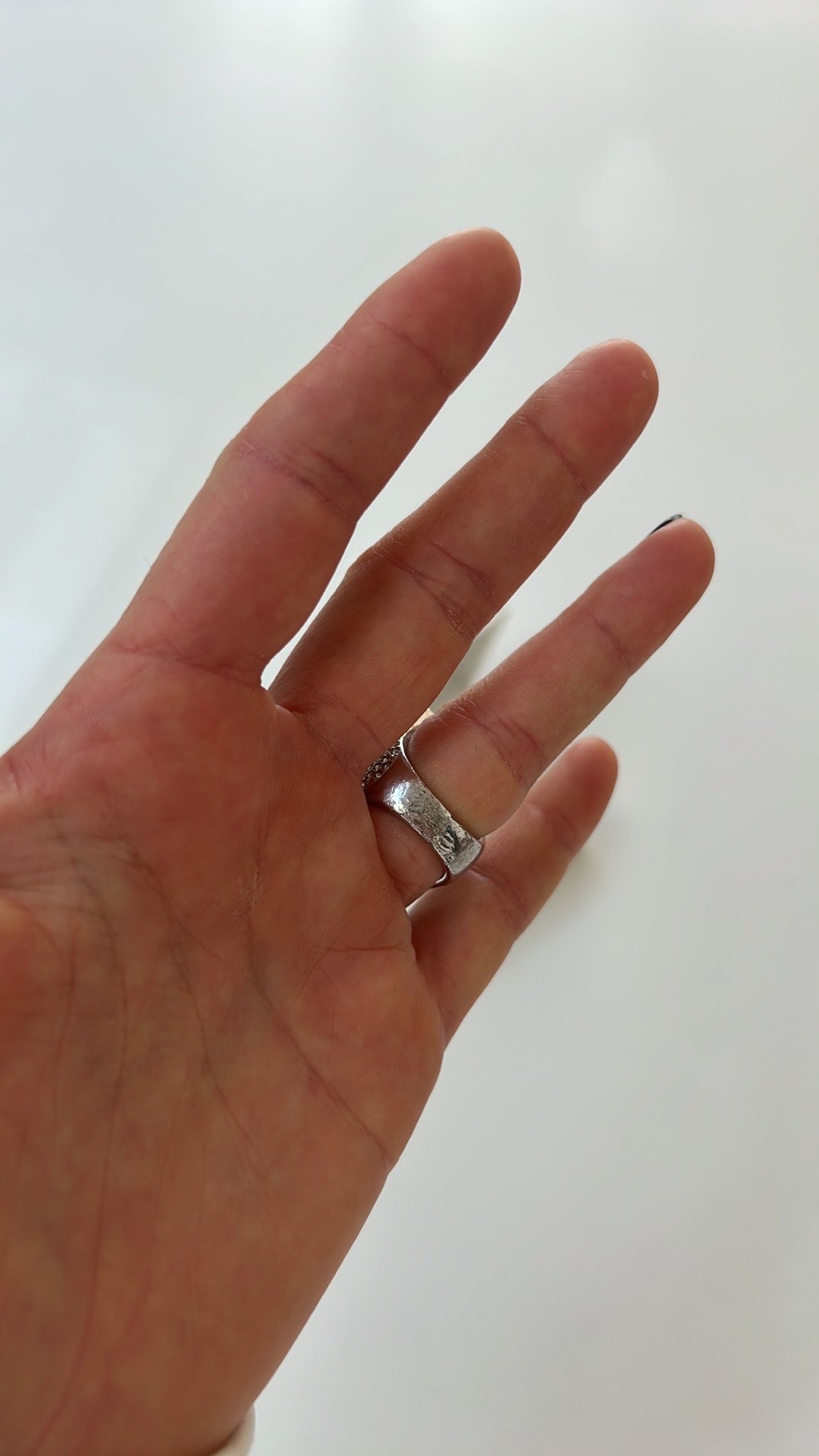 Vintage Crystal Ring - 6